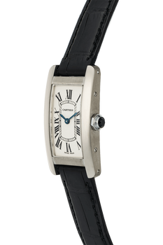 Tank Americaine White Gold Quartz