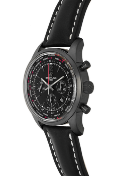 Transocean Chronograph Limited Edition DLC Stainless Steel Automatic