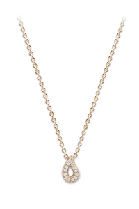 Lacrima Necklace in 18K Rose Gold