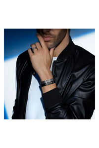 Move Titanium Bangle Graphite Size L