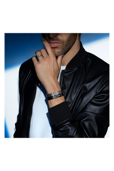 Move Titanium Bangle Graphite Size L