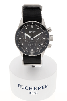 Fifty Fathoms Bathyscaphe Chronograph Flyback Stainless Steel Automatic