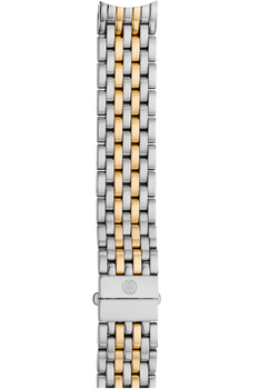 16MM Serein 7-Link Stainless Steel and Yellow Gold Bracelet