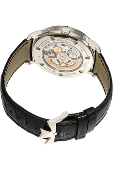 Traditionnelle Complete Calendar White Gold Automatic