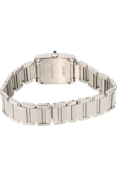 Tank Francaise White Gold Quartz