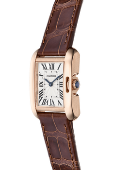 Tank Anglaise Rose Gold Quartz