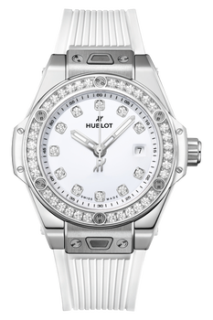 Big Bang One Click Steel White Diamonds