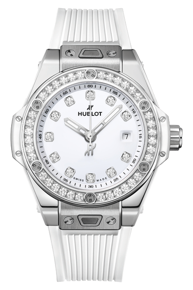 Big Bang One Click Steel White Diamonds