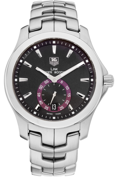 Pre Owned TAG Heuer Link Tiger Woods Limited Edition Stainless Steel Automatic