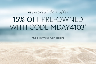 15% OFF Select Pre-Owned Watches