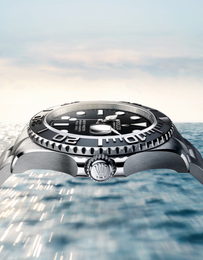 Stainless steel rolex yacht master sale