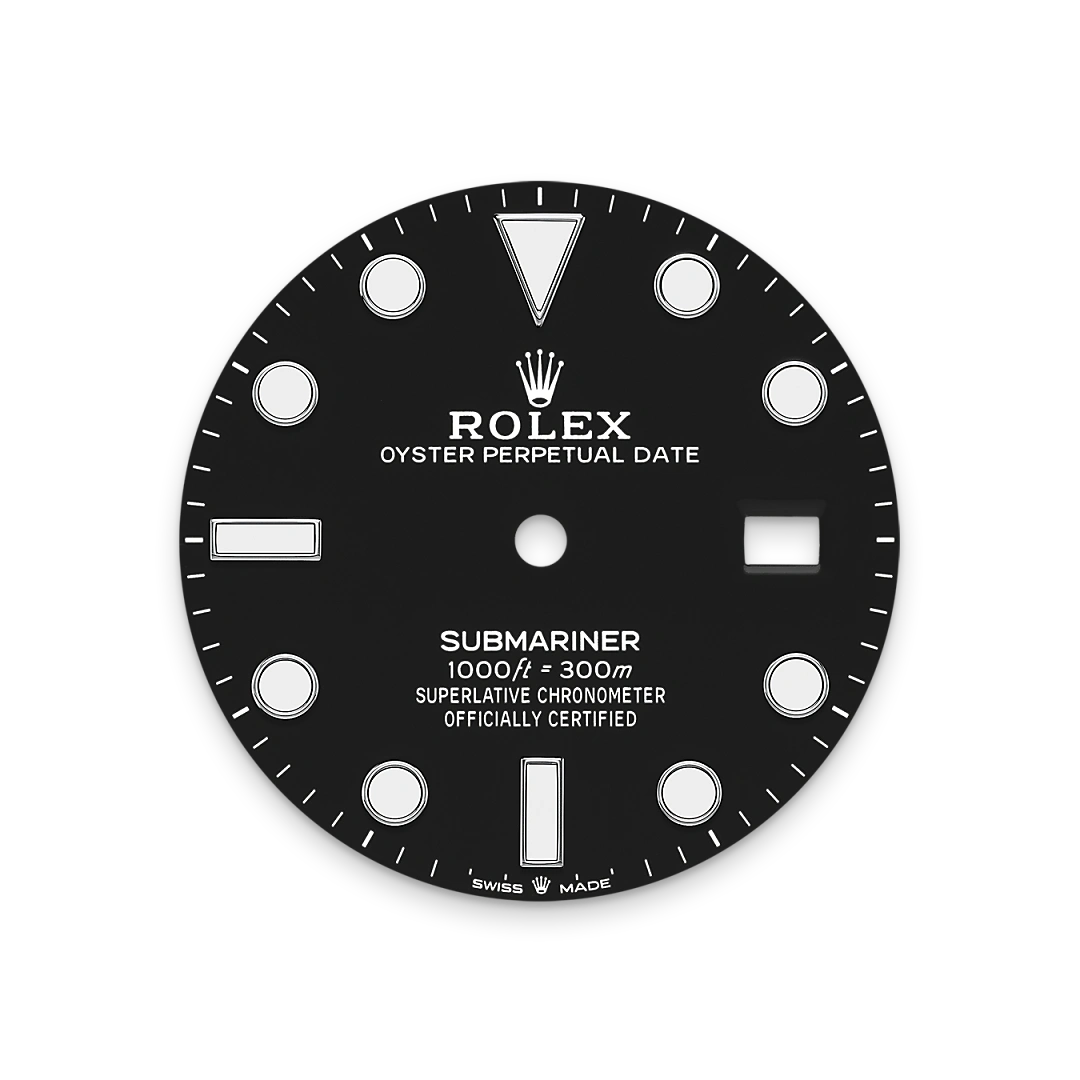 Black dial