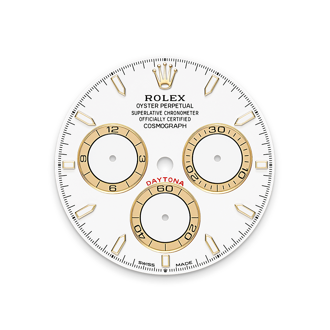 White dial