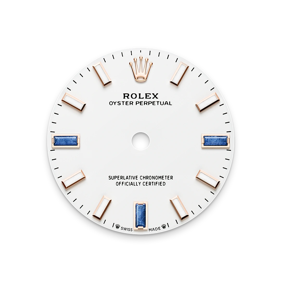 White dial
