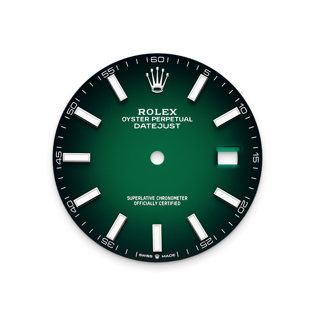 Green ombr&eacute; dial