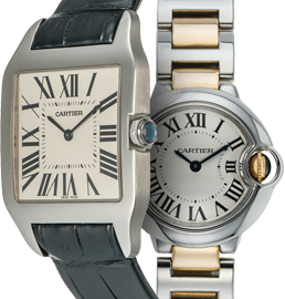 Certified Pre-Owned Cartier Santos and Ronde Solo Watchs