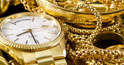 Gold watches 