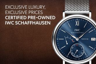 Certified Pre-Owned IWC Schaffhausen Watches