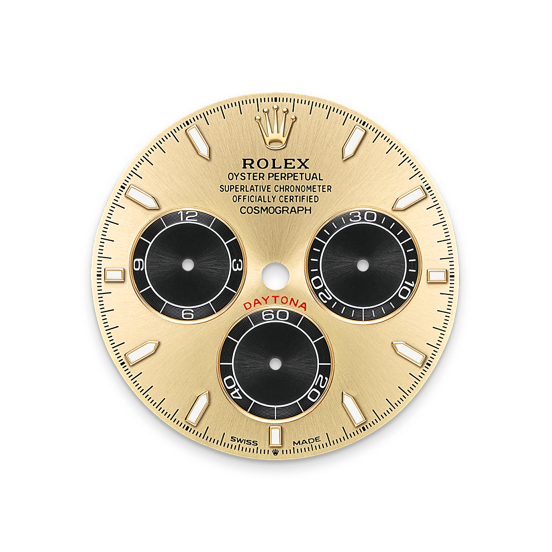 Rolex Cosmograph Daytona in 18 ct yellow gold, M126518LN