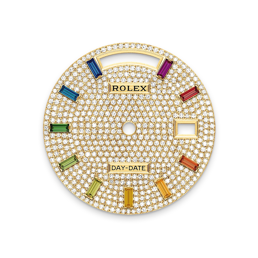 Diamond-Paved Dial