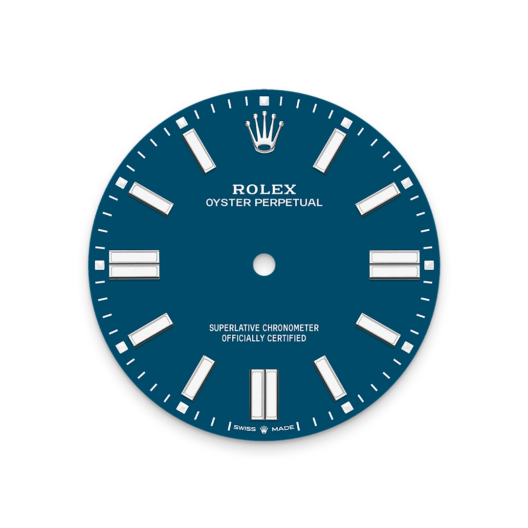 Med blue dial