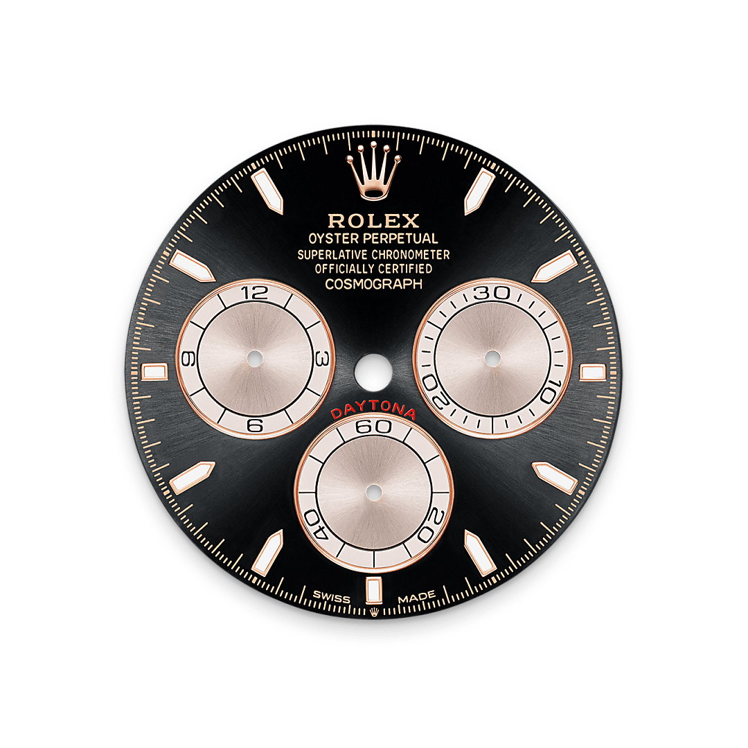 Bright black and Sundust dial
