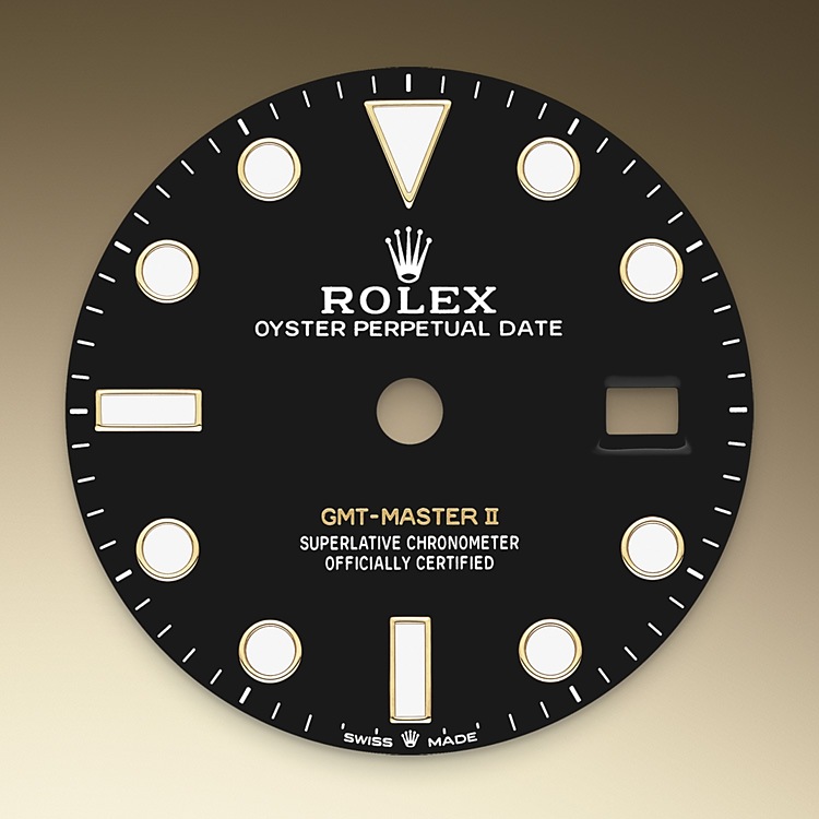 Rolex GMT Master II in Yellow Rolesor combination of Oystersteel