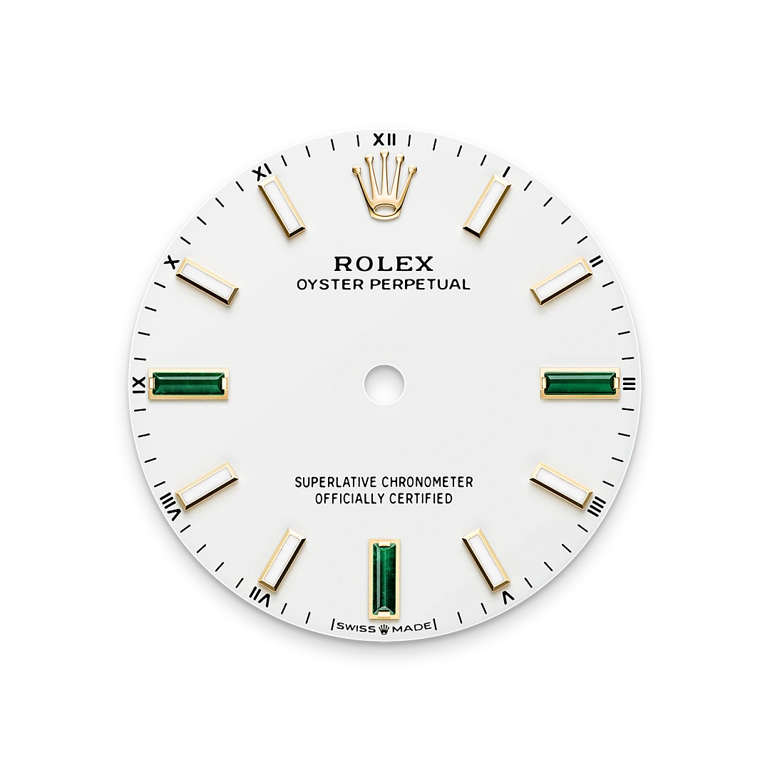 White dial