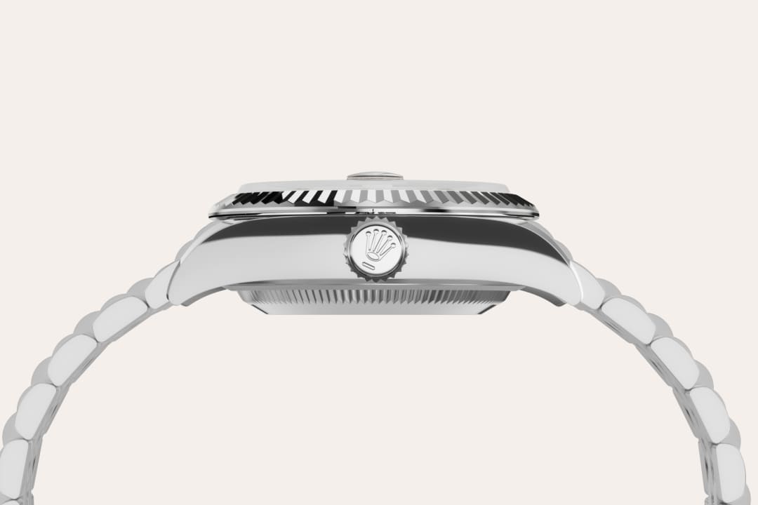 Rolex Lady-Datejust in oystersteel and white gold, M279174-0015 