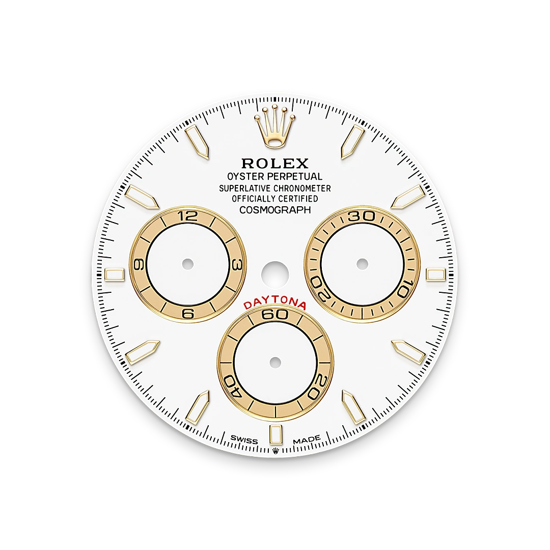 White dial