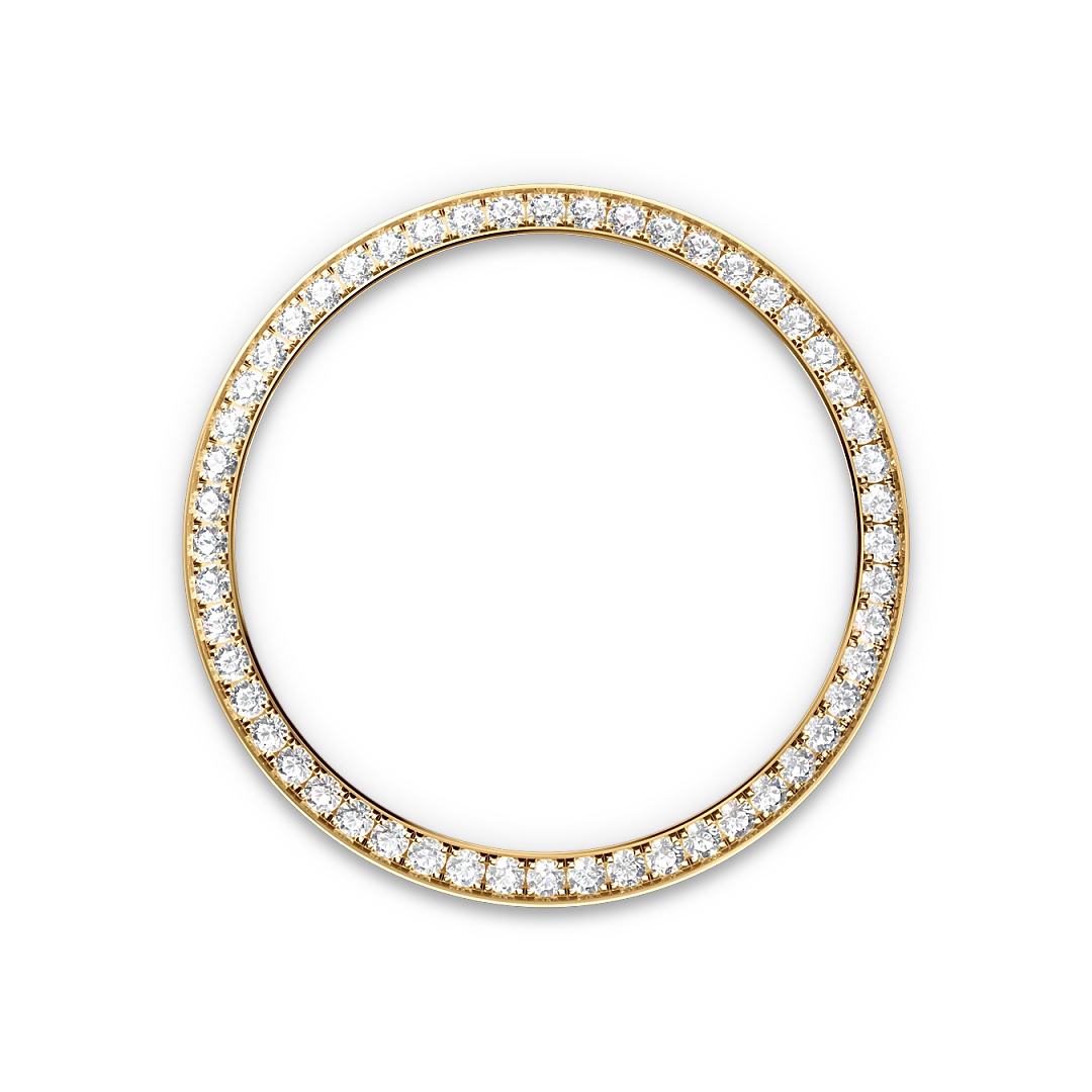 Diamond-set bezel