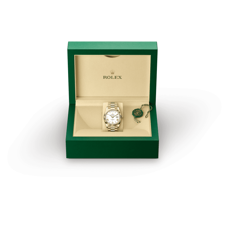 Rolex Day-Date 40 in 18 ct yellow gold, M228238-0042 [Tourneau I 