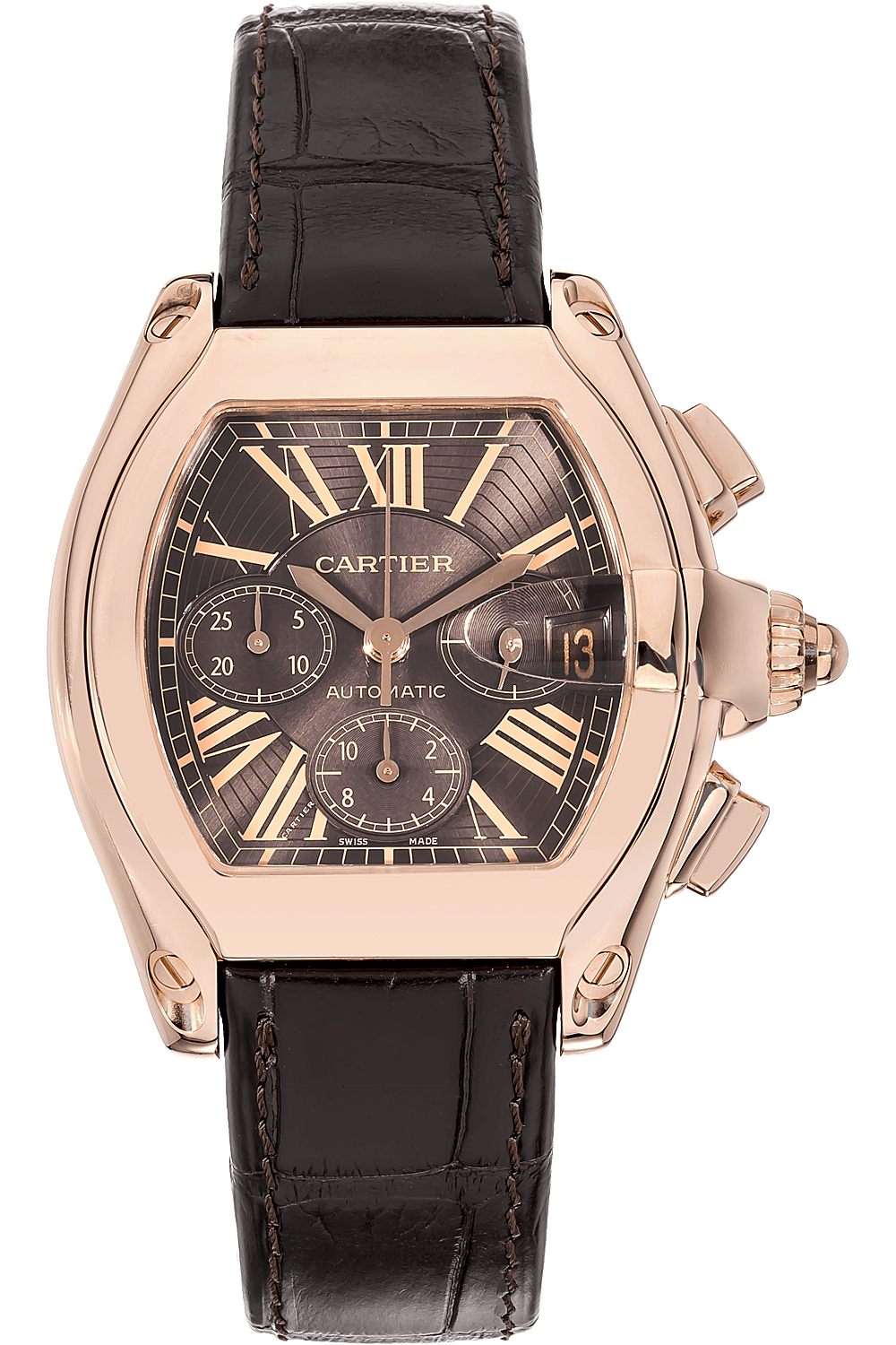 cartier roadster rose gold