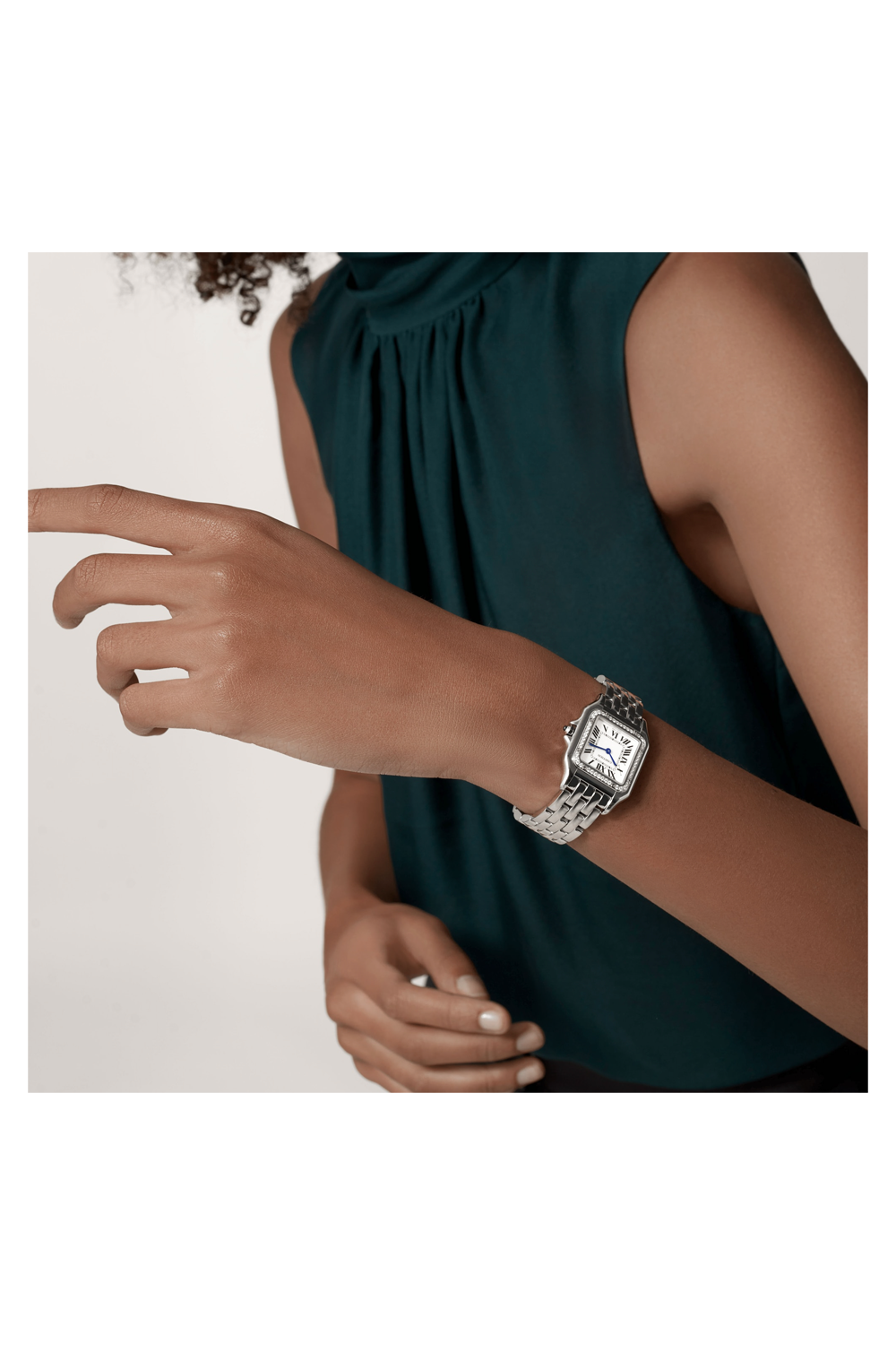 Cartier Panthère de Cartier, Steel, Medium (W4PN0008)