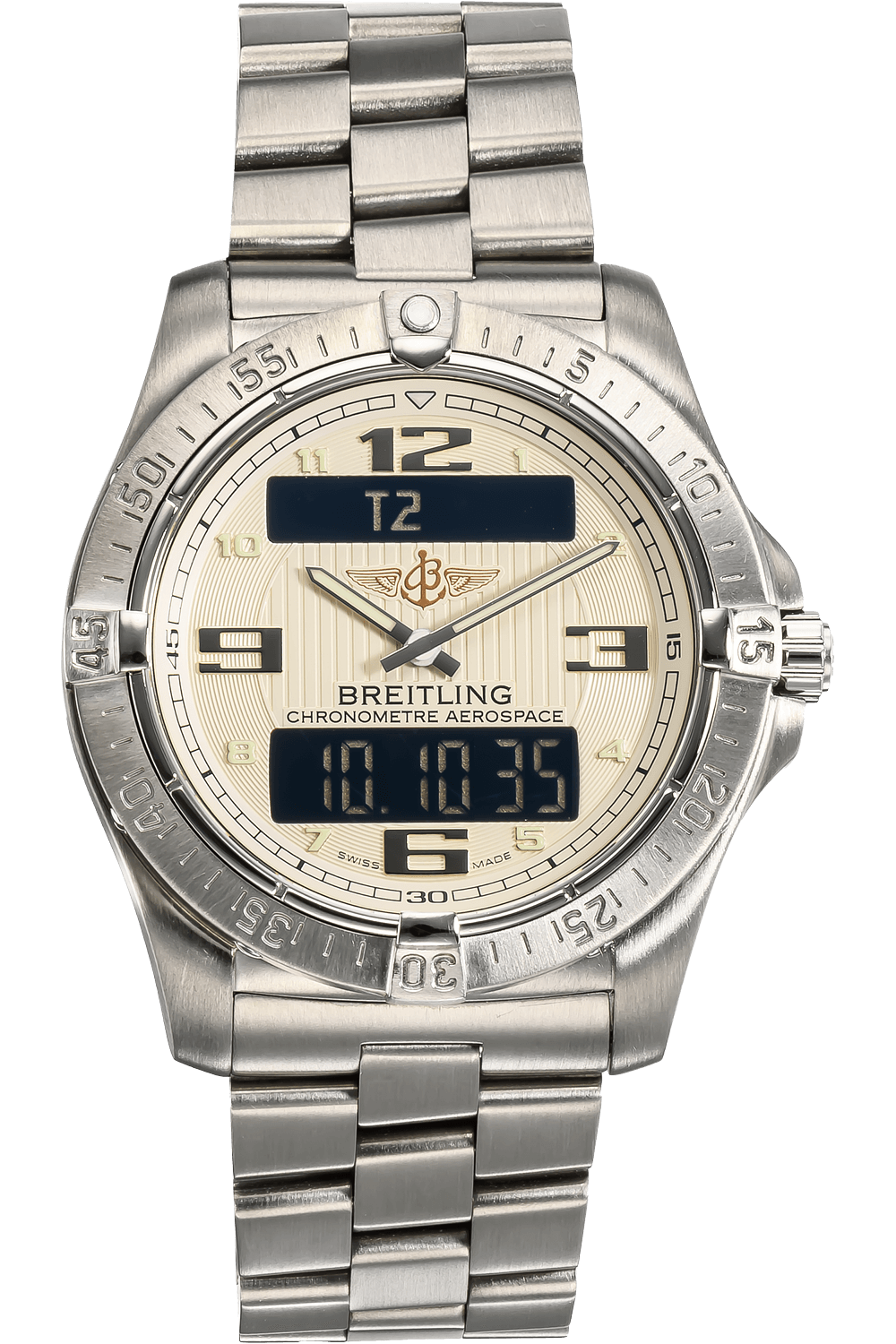 Pre Owned Breitling Aerospace Avantage Titanium Quartz
