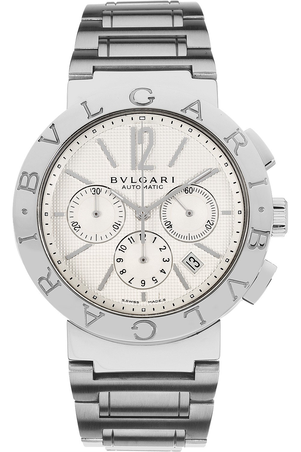 Pre-Owned Bulgari Bvlgari-Bvlgari Chronograph Automatic (BB42SSCH)