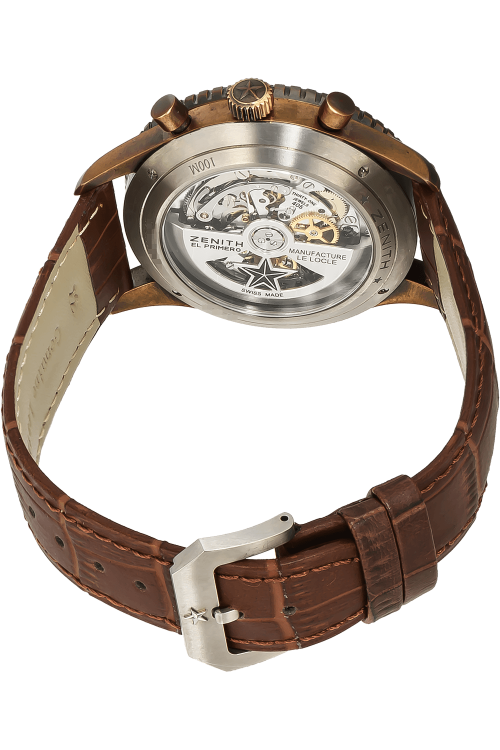 Pre-Owned Zenith El Primero Pilot (29.2240405/18.C801)