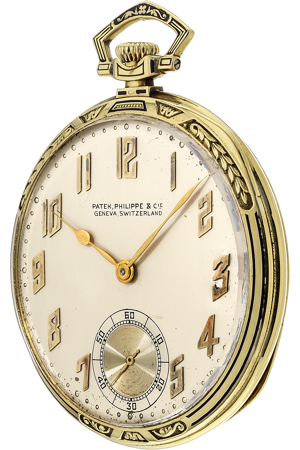 Pre-Owned Patek Philippe Pocket Watch Manual Circa 1940s (607973)
