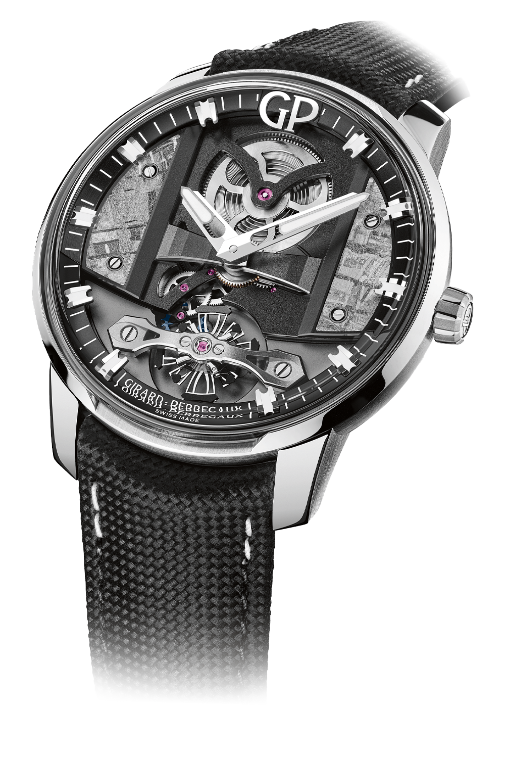 Girard-Perregaux Free Bridge Meteorite (82000-11-32595CX)