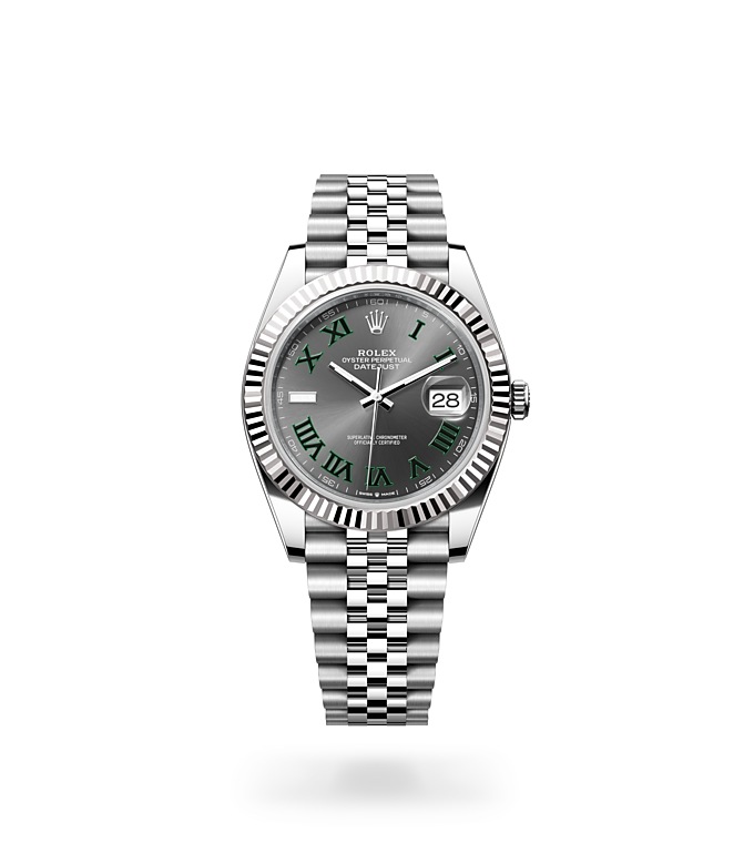 Rolex datejust 41 oyster top steel