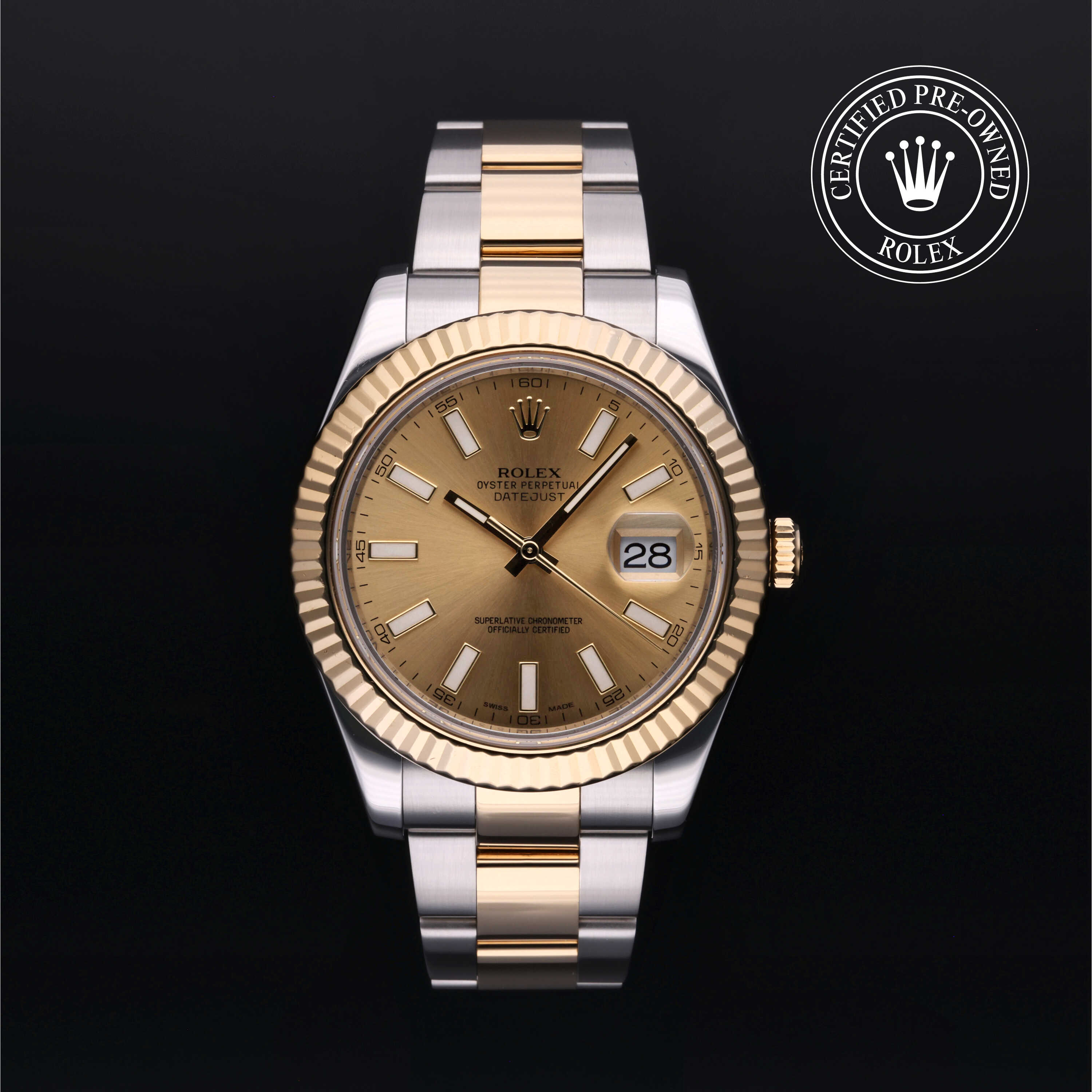 Pre owned discount rolex datejust ii