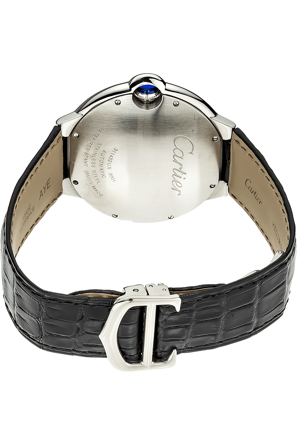 ballon bleu de cartier stainless steel automatic