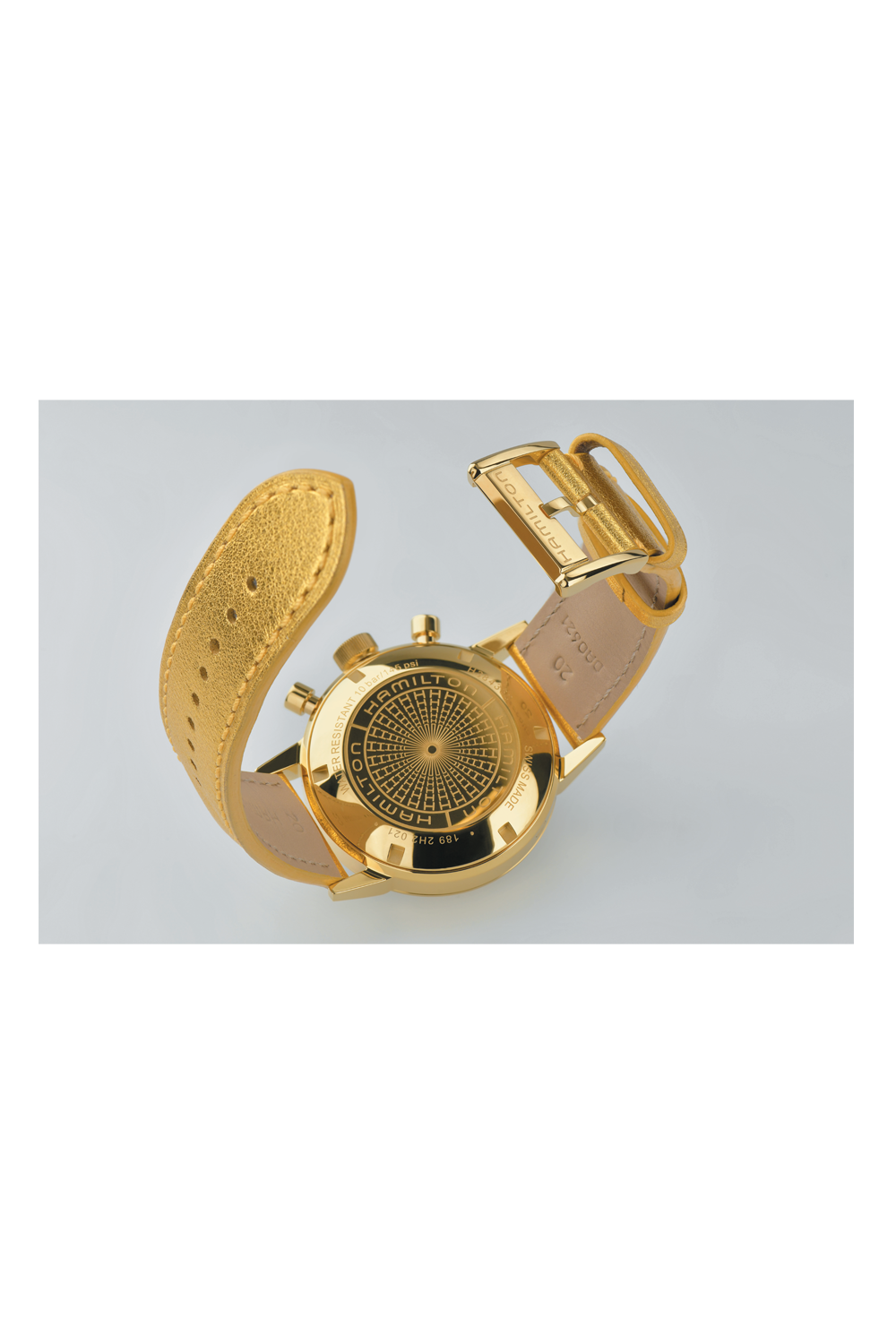 【希少】HAMILTON ハミルトン AMERICAN CLASSIC ゴールド Hamilton American Classic Ardmore Small Watch Green Dial, 19mm x 27mm