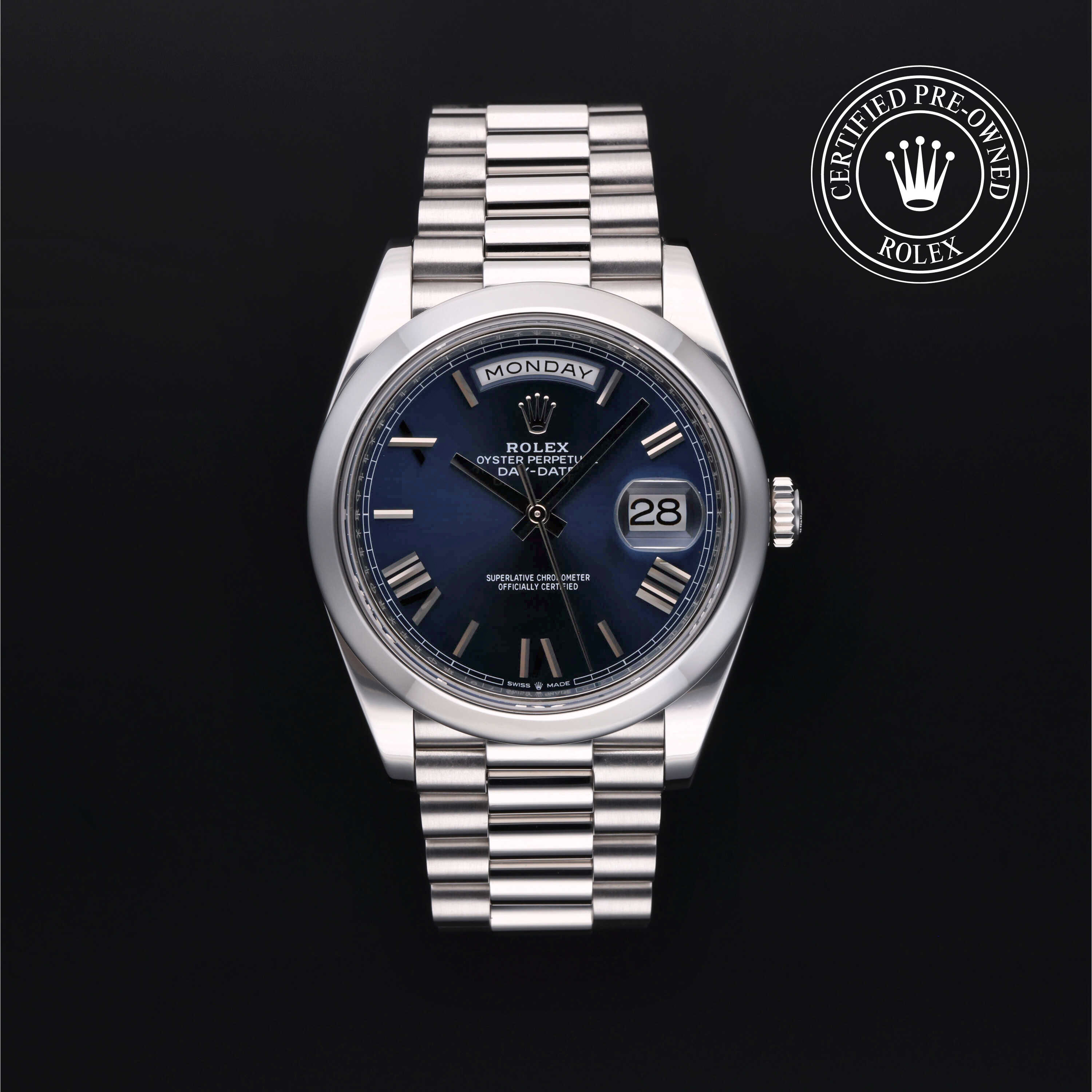 Pre owned rolex day date 40 sale