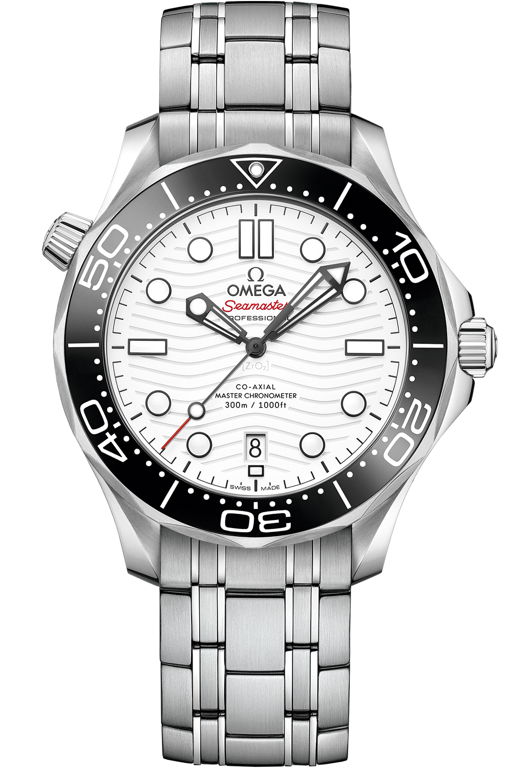 fjerkræ Hammer Stor vrangforestilling Omega Seamaster Diver 300M Co‑Axial Master Chronometer 42 MM  (21030422004001)