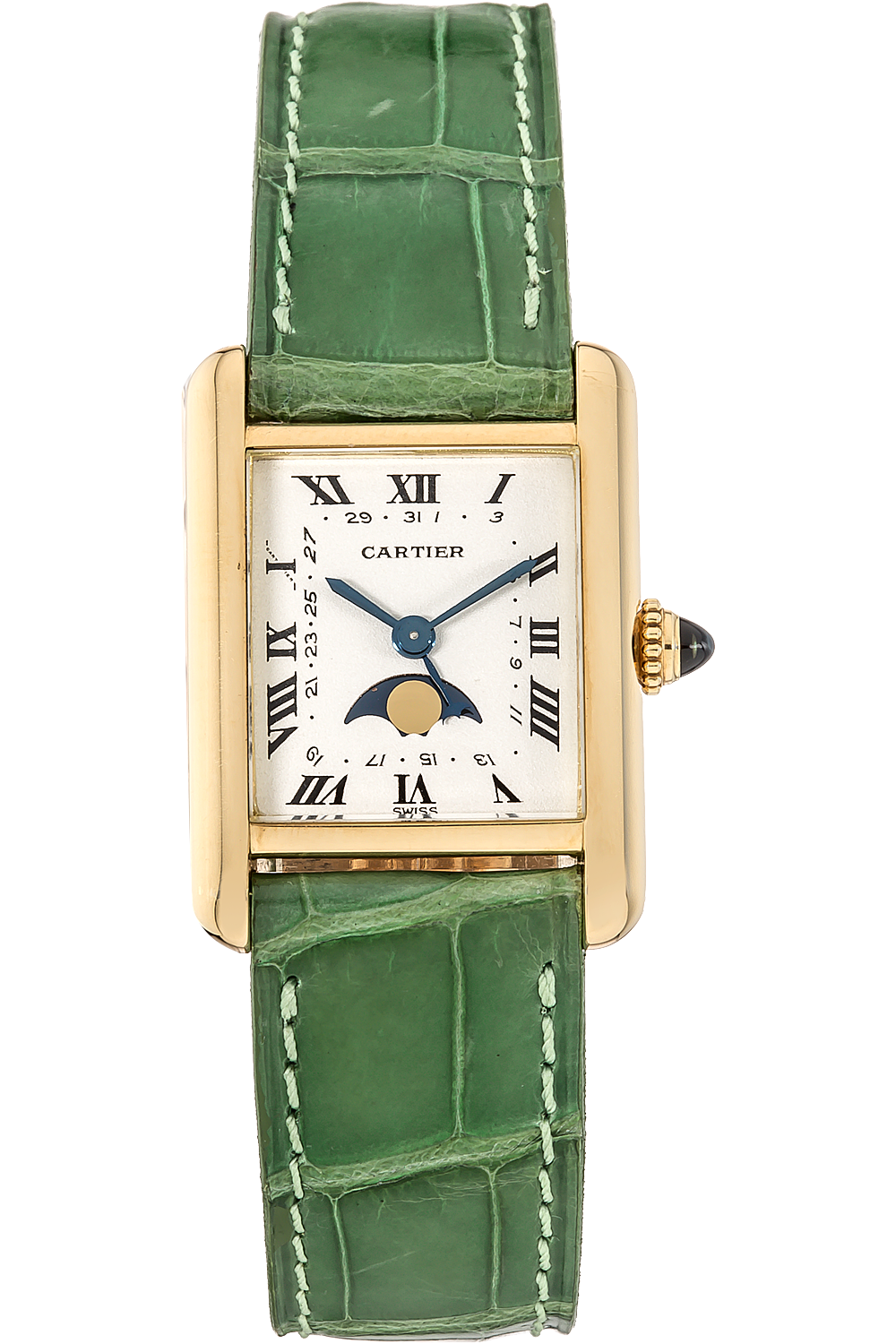 cartier tank moonphase