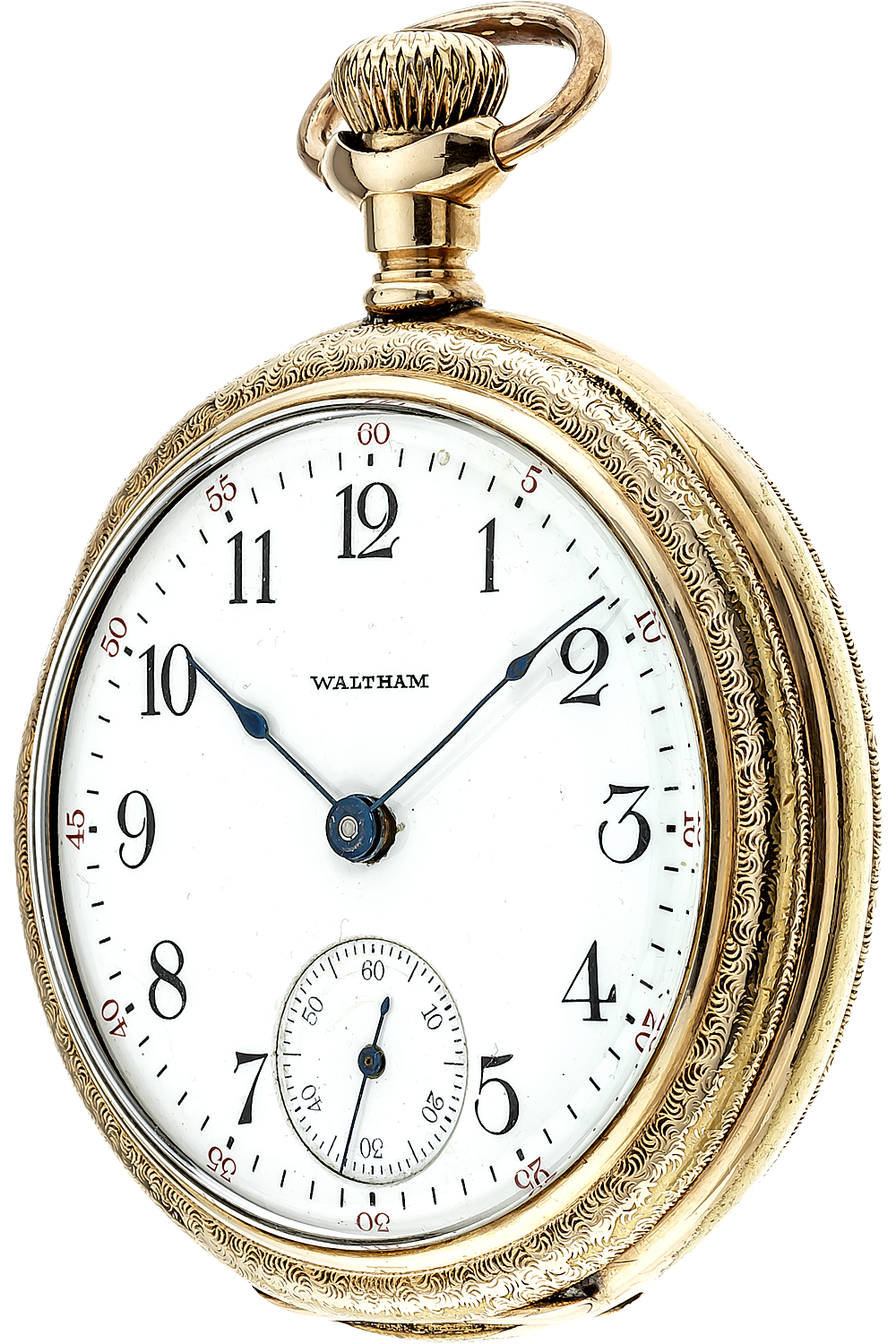 Pre-Owned Waltham Gold Plated Waltham Pocket Watch Manual (97215)