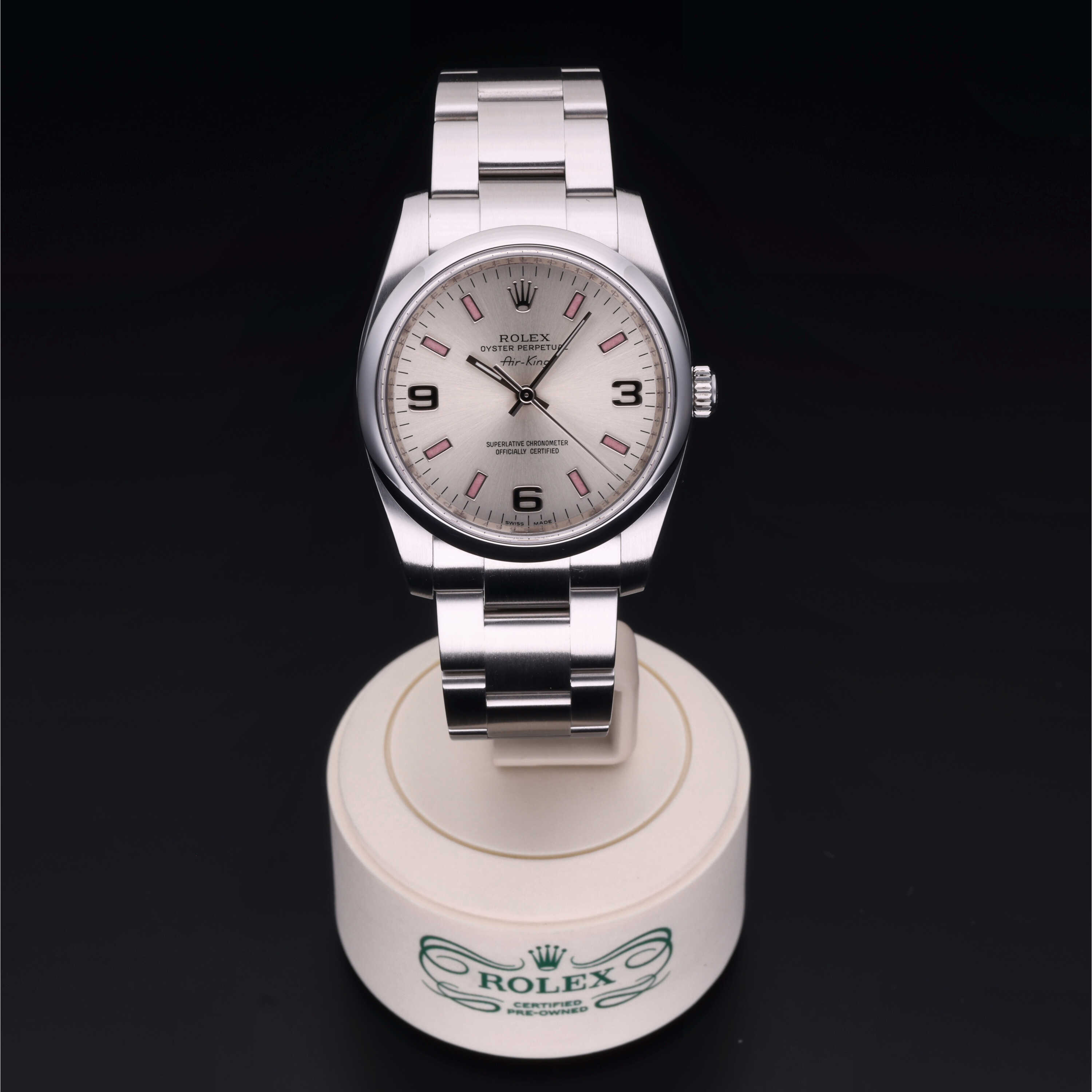Rolex air top king white