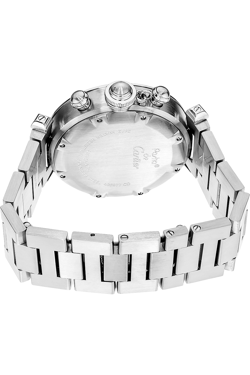 Pre-Owned Cartier Pasha C Chronograph (W31048M7)