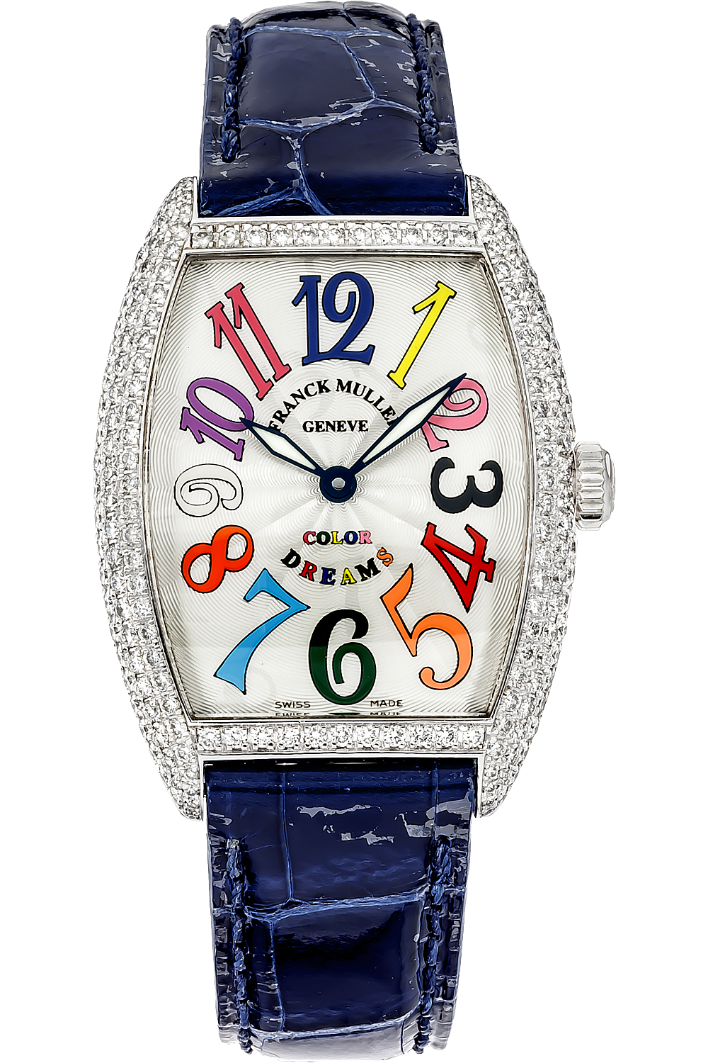 Pre Owned Franck Muller Cintree Curvex Color Dreams Quartz 7502QZD